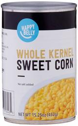 Amazon Brand - Happy Belly Whole Kernel Corn, 15 Ounce