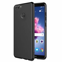 Amazon Brand - Solimo Huawei P Smart Mobile Cover (Hard Back & Slim),Black