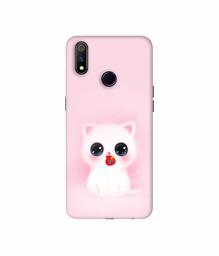 Amazon Brand - Solimo Designer Kitty 3D Printed Hard Back Case Mobile Cover for Realme 3 Pro