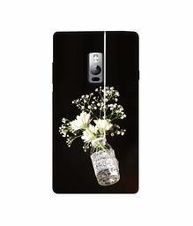 Amazon Brand - Solimo Designer Hanging Flowerpot 3D Printed Hard Back Case Mobile Cover for OnePlus 2