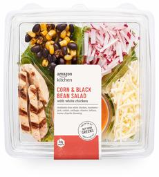 Amazon Kitchen, Corn & Black Bean Salad with Chicken, 13.8 oz