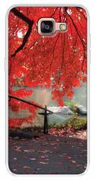 Amazon Brand - Solimo Designer Multicolor Autumn Printed Soft Back Case Mobile Cover for Samsung Galaxy A9 Pro