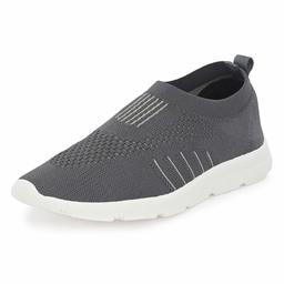 Bourge Unisex's Vega-6 Grey Running Shoes-2 UK (36 EU) (3 Kids US) (Vega-6-02)