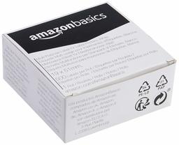 AmazonBasics Étiquettes multi-usages pour imprimantes pour étiquettes 19 x 51 mm, 500 étiquettes par rouleau, 1 rouleau