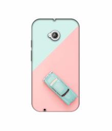 Amazon Brand - Solimo Designer Toy Car 3D Printed Hard Back Case Mobile Cover for Motorola Moto E 2nd Generation