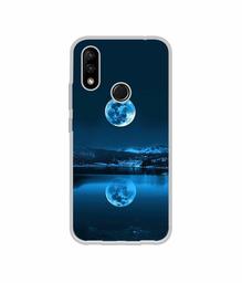 Amazon Brand - Solimo Designer Moon Pattern Print UV Printed Soft Back Case Mobile Cover for Lenovo A6 Note