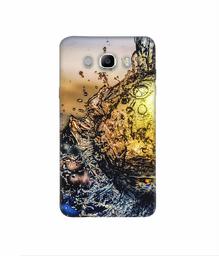 Amazon Brand - Solimo Designer Water Drop Reflection 3D Printed Hard Back Case Mobile Cover for Samsung Galaxy J7 (2016)