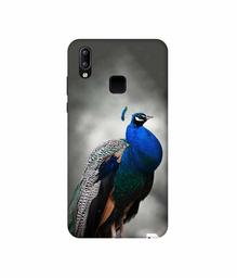 Amazon Brand - Solimo Designer Peacock 3D Printed Hard Back Case Mobile Cover for Vivo Y95