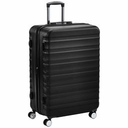 AmazonBasics Premium Hardside Spinner 28-Inch, Black