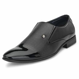 Nubeno Men's Black Formal Shoes-8 UK (42 EU) (1015)