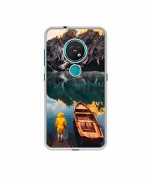 Amazon Brand - Solimo Designer Lake View UV Printed Soft Back Case Mobile Cover for Nokia 7.2