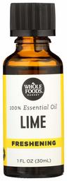 Whole Foods Market, 100% Essential Oil Lime, 1 oz