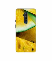 Amazon Brand - Solimo Designer Yellow Watermelon 3D Printed Hard Back Case Mobile Cover for OnePlus 7T Pro