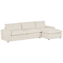 Stone & Beam Chaise Hoffman Down-Filled Sectional Sofa, 87.5