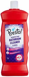 Amazon Brand - Presto! Disinfectant Bathroom Cleaner - 1L (Floral)