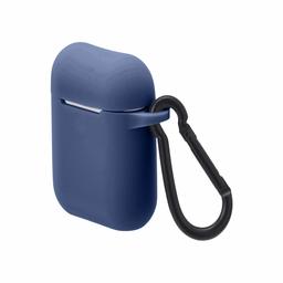 AmazonBasics Premium AirPods Case - Compatible with Apple AirPods 1 & 2, Cobalt Blue