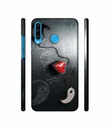 Amazon Brand - Solimo Designer Chinnese Yin and Yang 3D Printed Hard Back Case Mobile Cover for Huawei P30 Lite