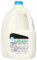 Amazon Brand - Happy Belly 1% Low Fat Milk, Gallon, 128 Ounces