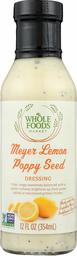 Whole Foods Market Meyer Lemon Poppy Seed Dressing, 12 oz