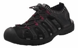 Amazon Essentials Women's Ivy Sandal, Black, 7 Medium US