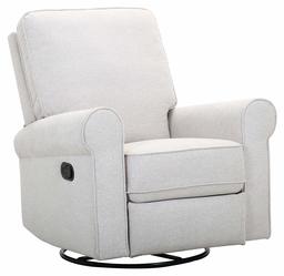 Amazon Brand – Ravenna Home Swivel Glider Recliner Chair, 35