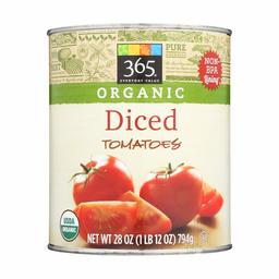 365 EVERYDAY VALUE Organic Diced Tomatoes, 28 OZ