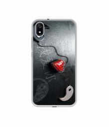 Amazon Brand - Solimo Designer Chinnese Yin and Yang UV Printed Soft Back Case Mobile Cover for Mi Redmi 7A