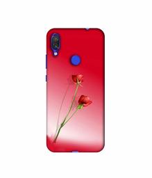 Amazon Brand - Solimo Designer Red Roses 3D Printed Hard Back Case Mobile Cover for Mi Redmi Note 7 / Note 7S / Note 7 Pro