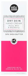 Whole Foods Market, Hand Cream, Peony, Mint & Blackberry, Dry Skin, 3.4 fl oz