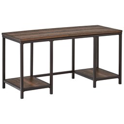 Amazon Brand – Stone & Beam Avondale Wood and Metal Office Computer Desk, 60