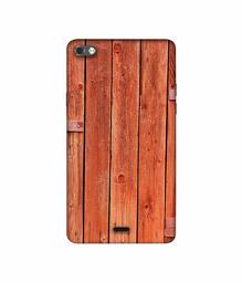 Amazon Brand - Solimo Designer Wooden Door 3D Printed Hard Back Case Mobile Cover for Micromax Canvas Sliver 5 Q450