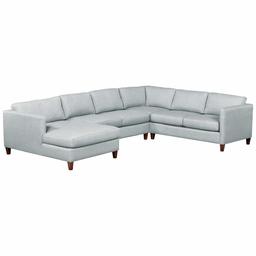 Amazon Brand – Stone & Beam Andover Modern Right U-Sectional Sofa, 134