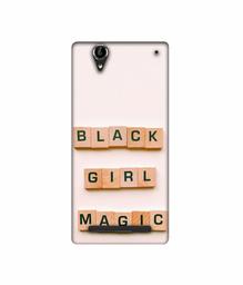 Amazon Brand - Solimo Designer Black Girl Magic 3D Printed Hard Back Case Mobile Cover for Sony Xperia T2 Ultra