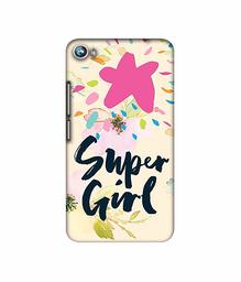 Amazon Brand - Solimo Designer Super Girl 3D Printed Hard Back Case Mobile Cover for Micromax Canvas Fire 4 A107