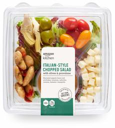 Amazon Kitchen, Italian-Style Chopped Salad with Olives & Provolone, 13.5 oz