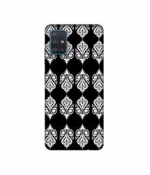 Amazon Brand - Solimo Designer S Shape Pattern 3D Printed Hard Back Case Mobile Cover for Samsung Galaxy A51