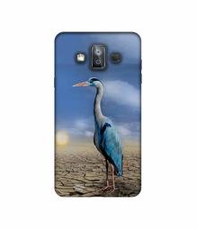 Amazon Brand - Solimo Designer Bagula 3D Printed Hard Back Case Mobile Cover for Samsung Galaxy J7 Duo