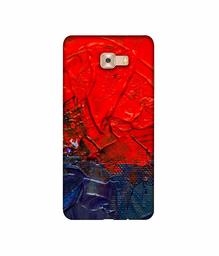 Amazon Brand - Solimo Designer Red Wax Color 3D Printed Hard Back Case Mobile Cover for Samsung Galaxy C9 Pro