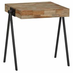 Rivet Hendrix Rustic Natural Wood Table Collection