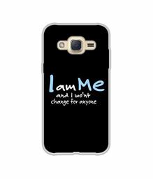 Amazon Brand - Solimo Designer Quotes UV Printed Soft Back Case Mobile Cover for Samsung Galaxy J2