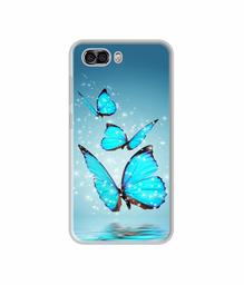 Amazon Brand - Solimo Designer Flying Butterflies UV Printed Soft Back Case Mobile Cover for InFocus Turbo 5 Plus