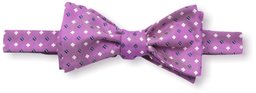 Franklin Tailored Men's Square Bow Tie, Purple