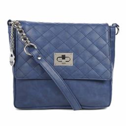 Nia & Nicole Women's Sling Bag (Blue)