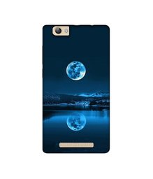 Amazon Brand - Solimo Designer Moon Pattern Print UV Printed Soft Back Case Mobile Cover for Lava A97