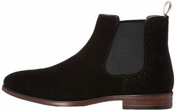 Amazon Brand - find. Men's Suede, Black, US 10