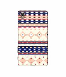 Amazon Brand - Solimo Designer Multi Shape Patterns 3D Printed Hard Back Case Mobile Cover for Sony Xperia X