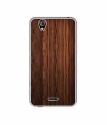 Amazon Brand - Solimo Designer Wooden Texture UV Printed Soft Back Case Mobile Cover for Gionee P5 Mini