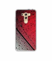 Amazon Brand - Solimo Designer Water Drop On Glass UV Printed Soft Back Case Mobile Cover for I Kall K4