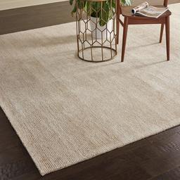 Amazon Brand – Rivet Contemporary Striated Jute Rug, 13' x 9' 3