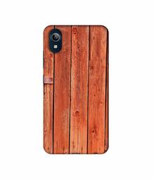 Amazon Brand - Solimo Designer Wooden Door 3D Printed Hard Back Case Mobile Cover for Vivo Y91i